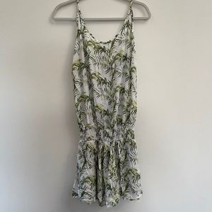 TIARE HAWAII Palm Print Beach Coverup